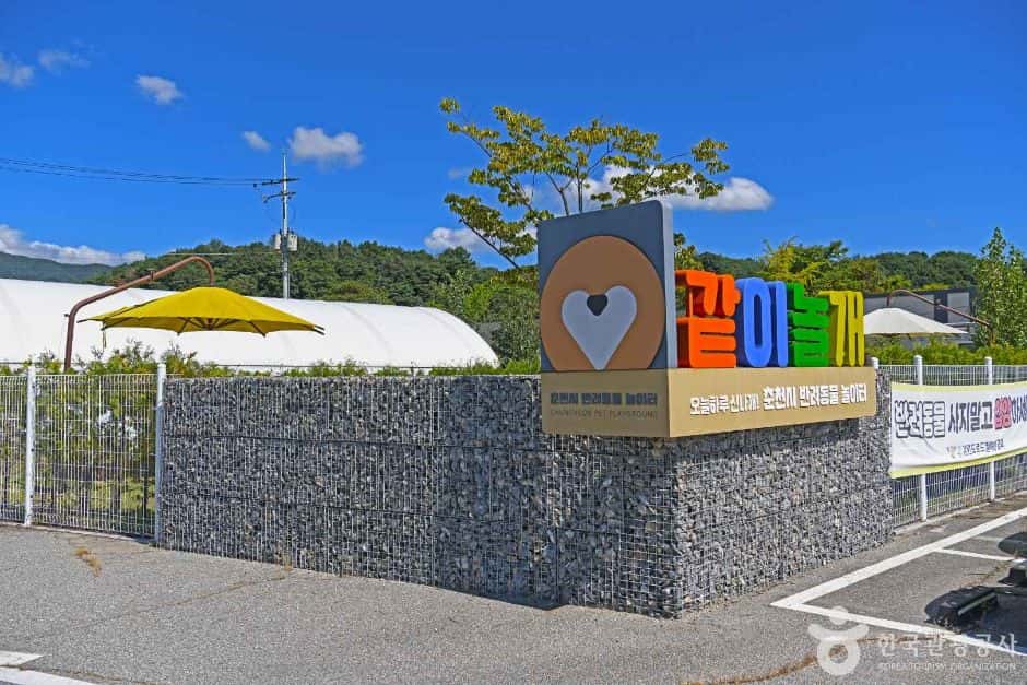 춘천시 반려견놀이터 같이놀개 — 반려동물 동반 관광지