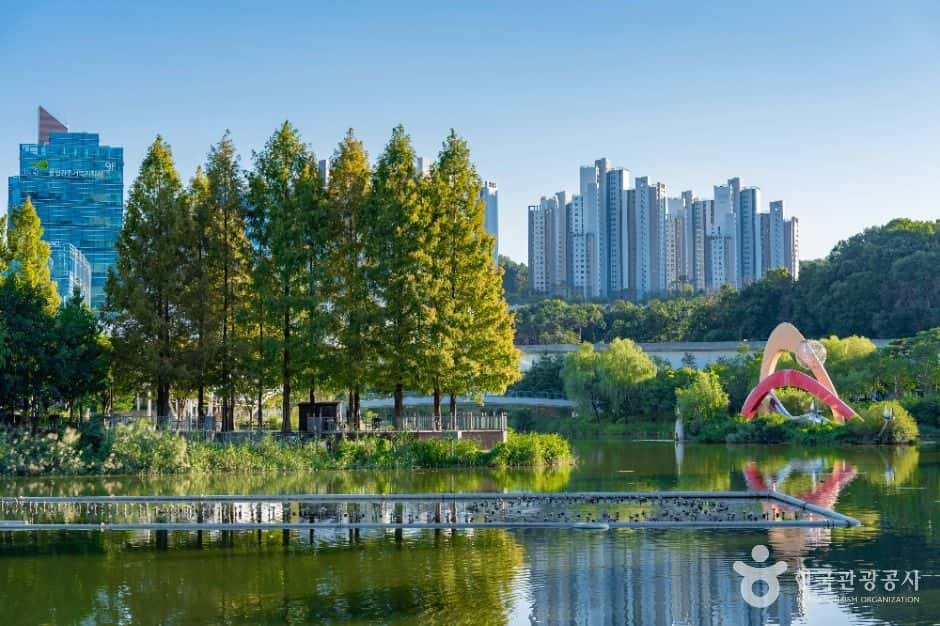 동백호수공원 — 반려동물 동반 관광지