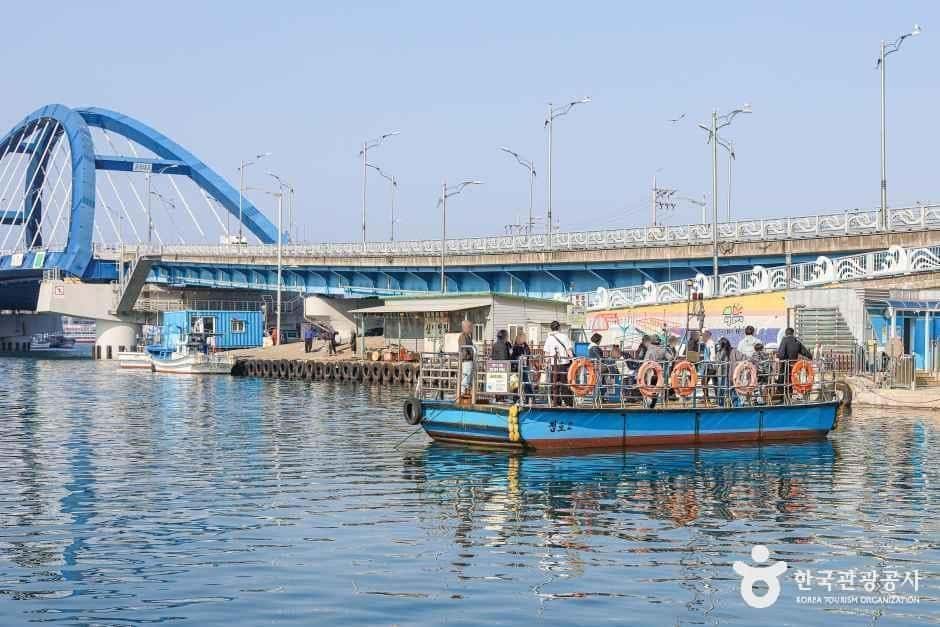 아바이마을 갯배 — 반려동물 동반 관광지