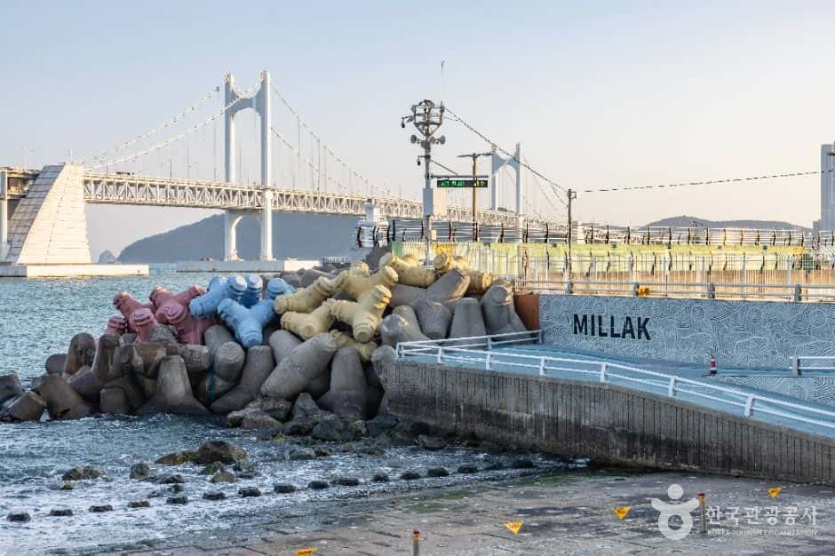 민락수변공원 — 반려동물 동반 관광지